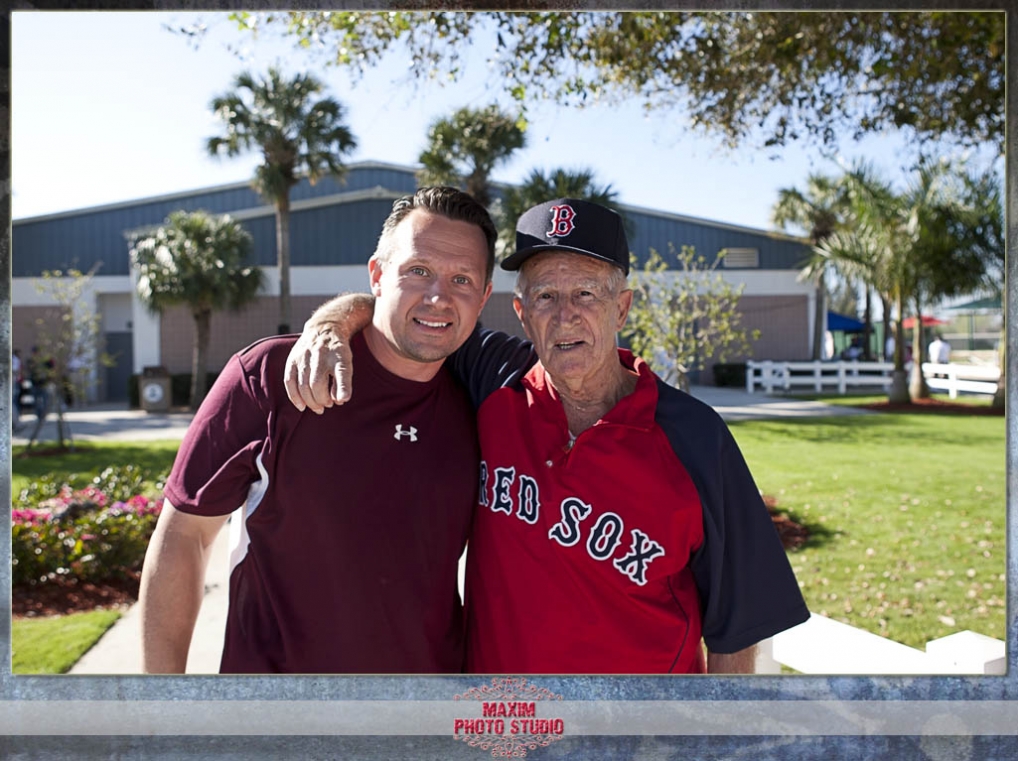 Johnny Pesky at Ft. Myers in 2008