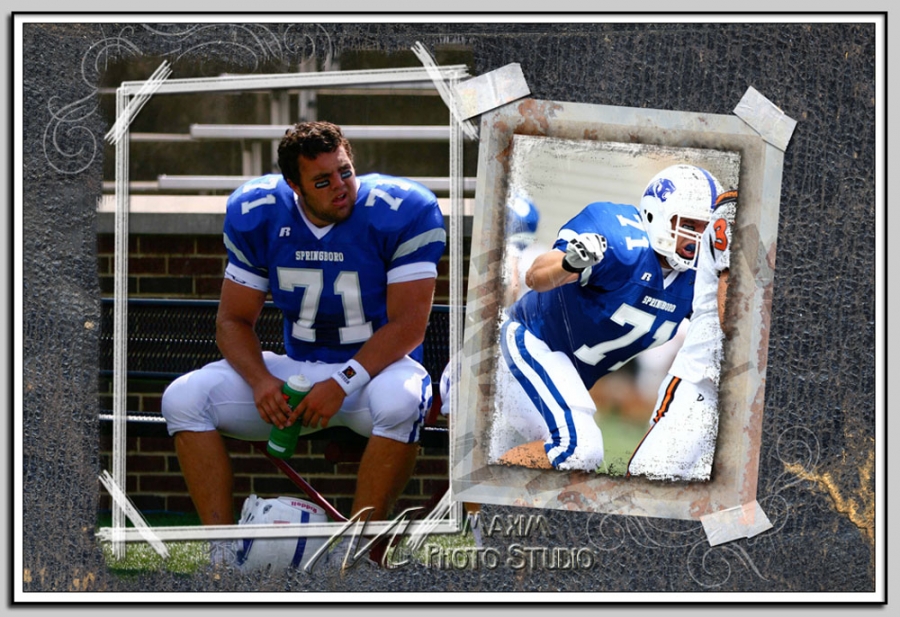 Springboro HS Senior OL/DL #71 Owen Elger (6-3, 270)